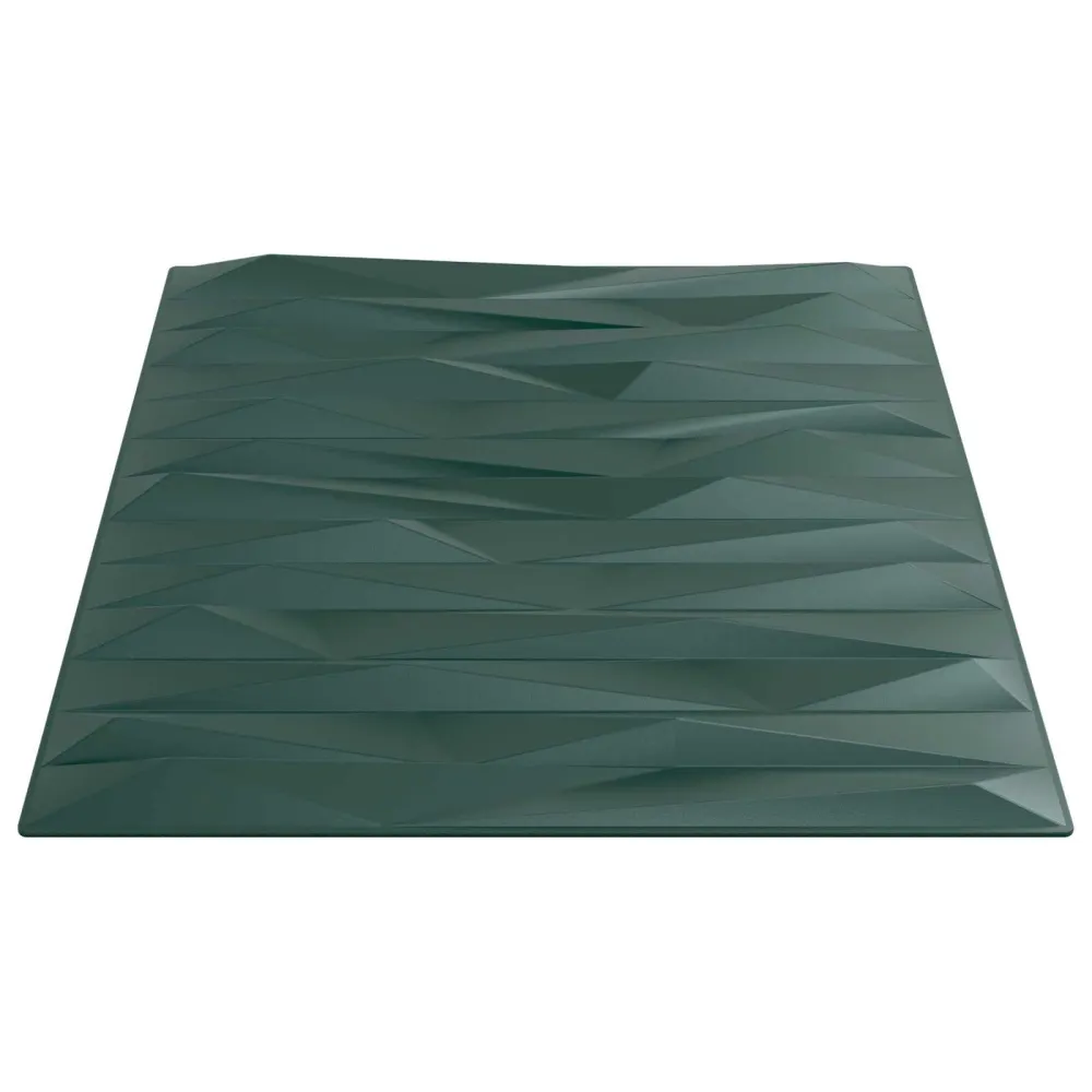 vidaXL Fali panelek 48 pcs Kő Zöld 50 x 50 cm XPS Hab