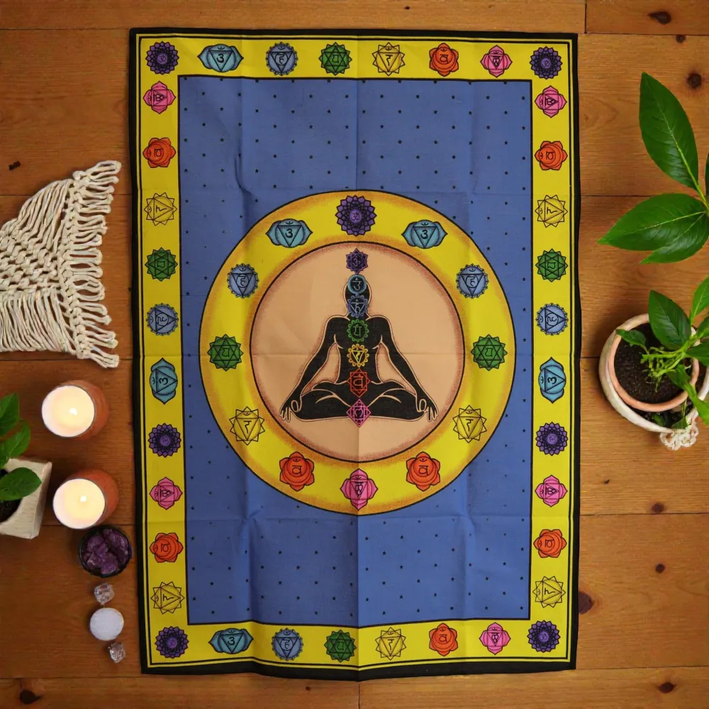 Pamut falikép (70x110cm) – Chakra Fibrant