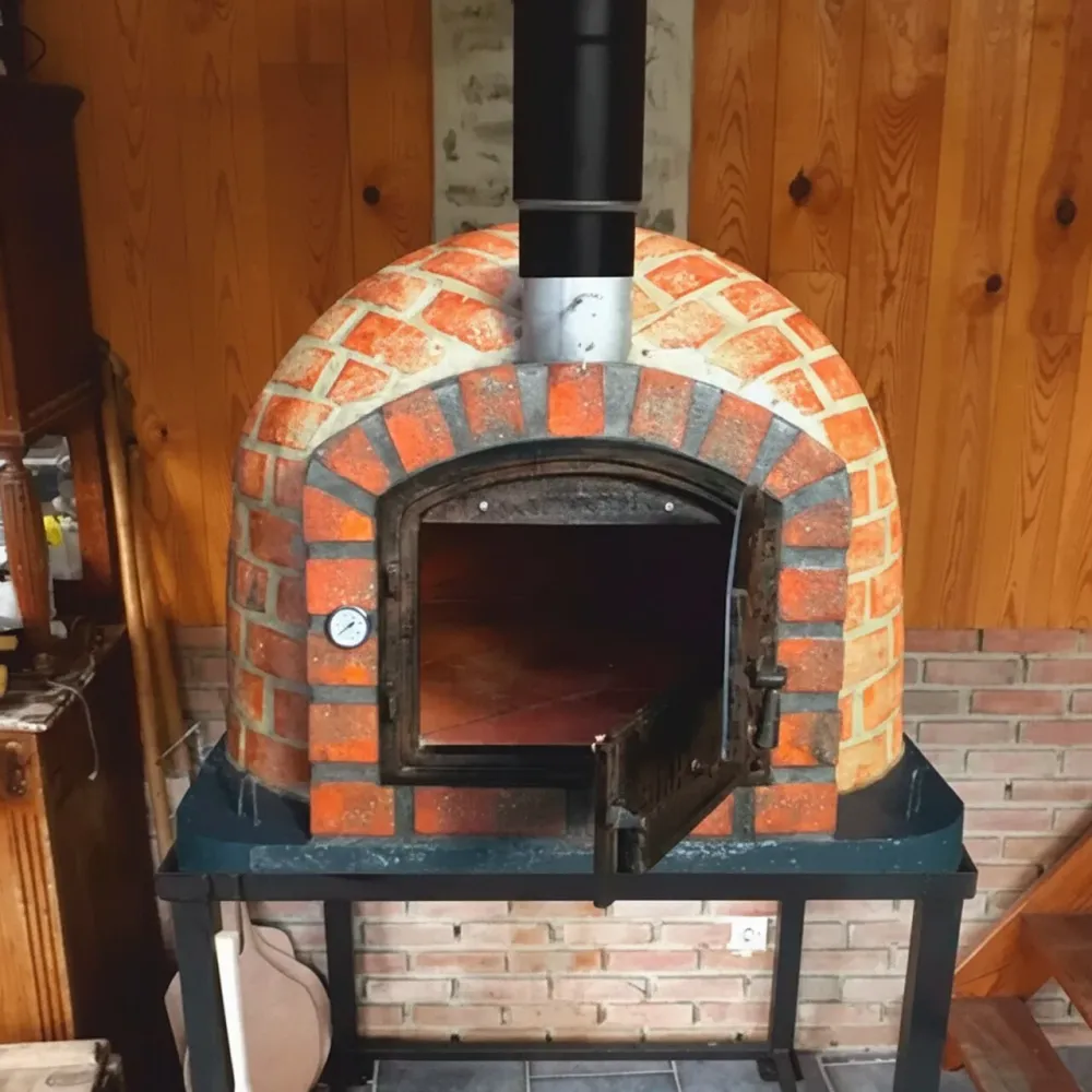 Rusztikus pizza- és kenyérsütő