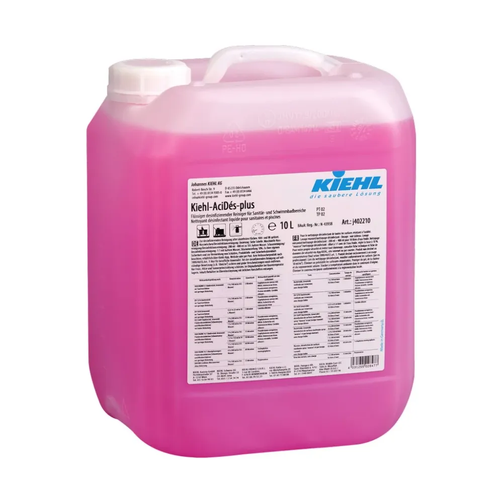 ACIDÉS-PLUS KIEHL, 10 L, FERT. TISZTÍTÓSZER, SZANI