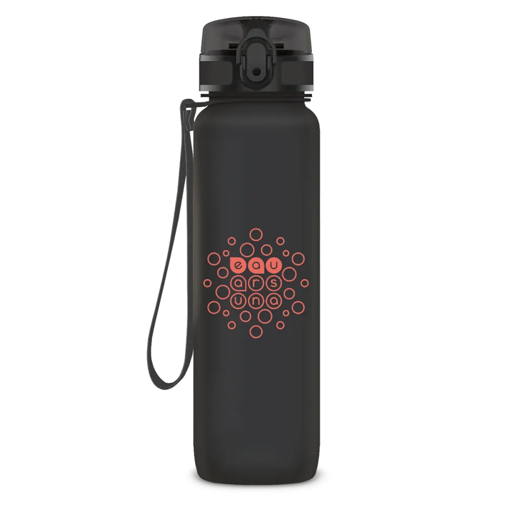 Ars Una BPA - mentes motivációs kulacs matt Dark Gray ( 1000ml )