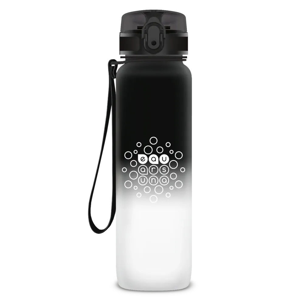 Ars Una BPA - mentes motivációs kulacs matt Black & White ( 1000ml )