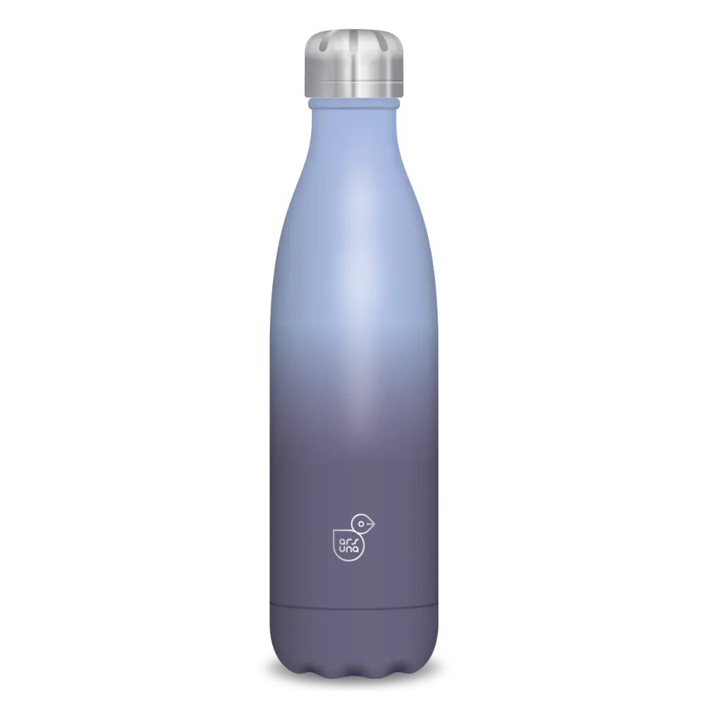 Ars Una duplafalú fémkulacs termosz Blue - Purple ( 500ml )