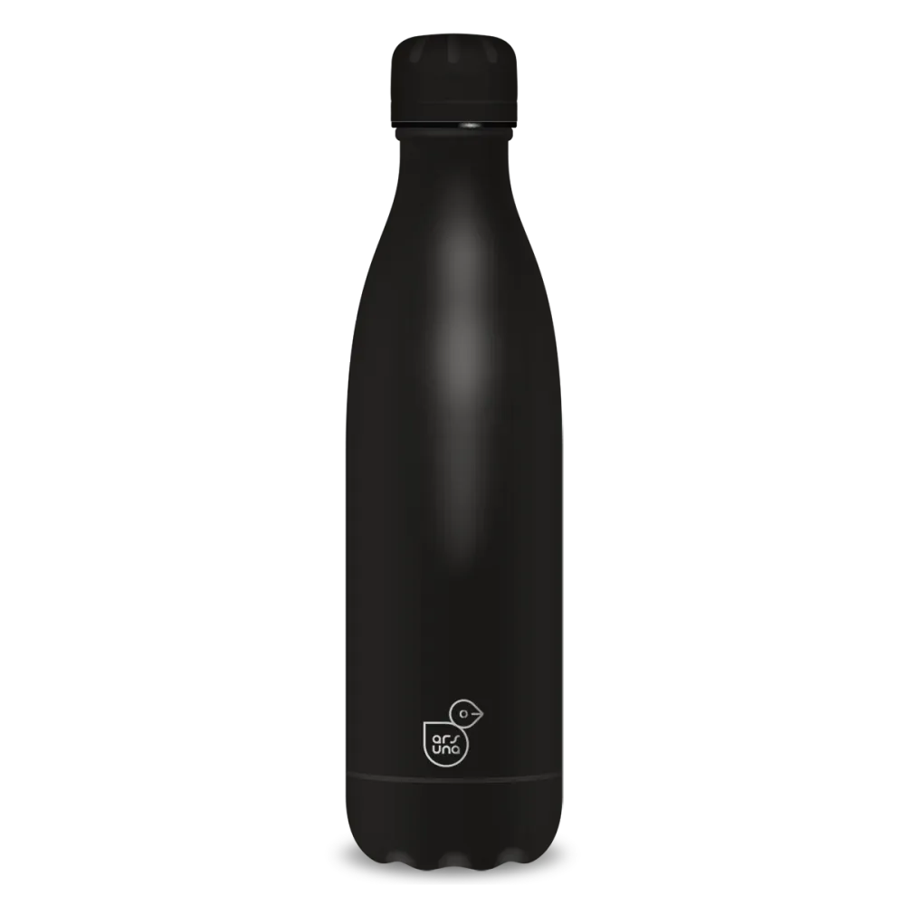 Ars Una duplafalú fémkulacs termosz Noir ( 500ml )
