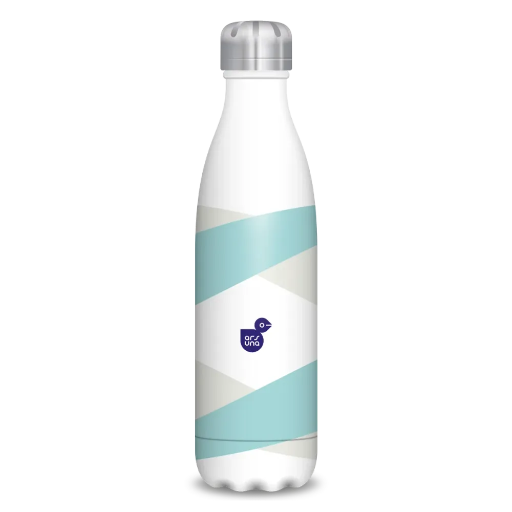 Ars Una duplafalú fémkulacs termosz Striped ( 500ml )