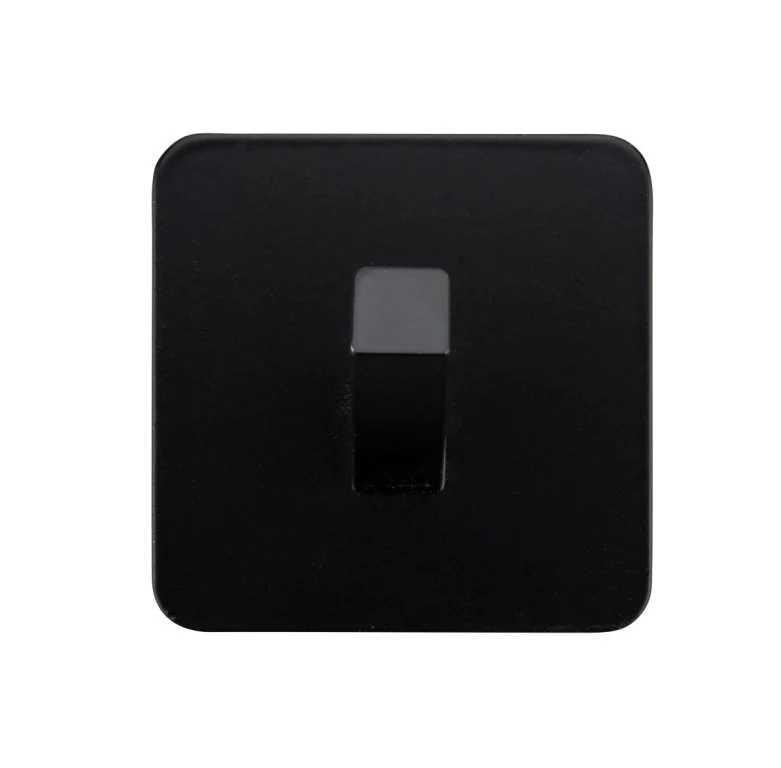 FM Akasztó 5x5 cm fekete Home