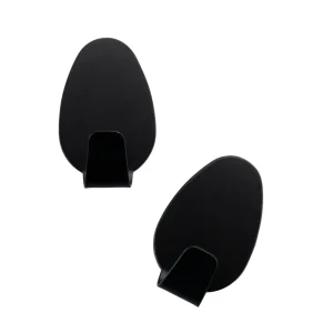 FM Akasztó 2 db 5,2 cm fekete Home