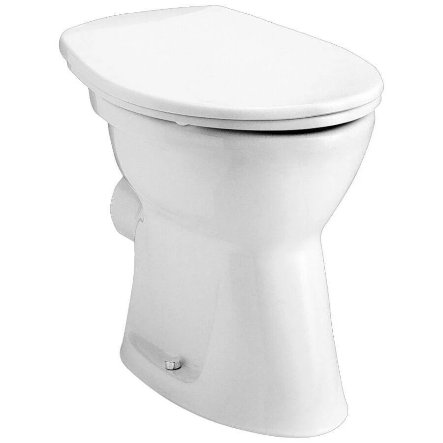 Alföldi Bázis WC-csésze hátsó kifolyású, laposöblítésű + CleanFlush (7095-R001)
