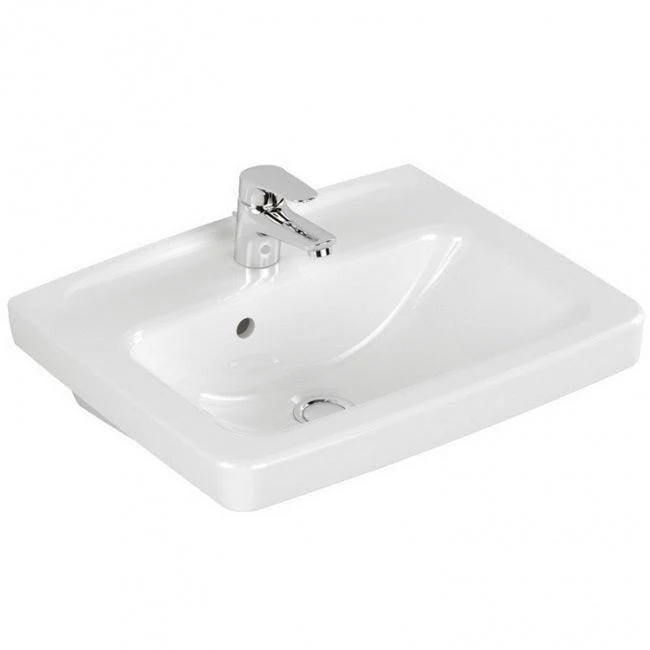 Alföldi Optic kézmosó 45x37 cm 1 furattal középen ( 7071-4501 )