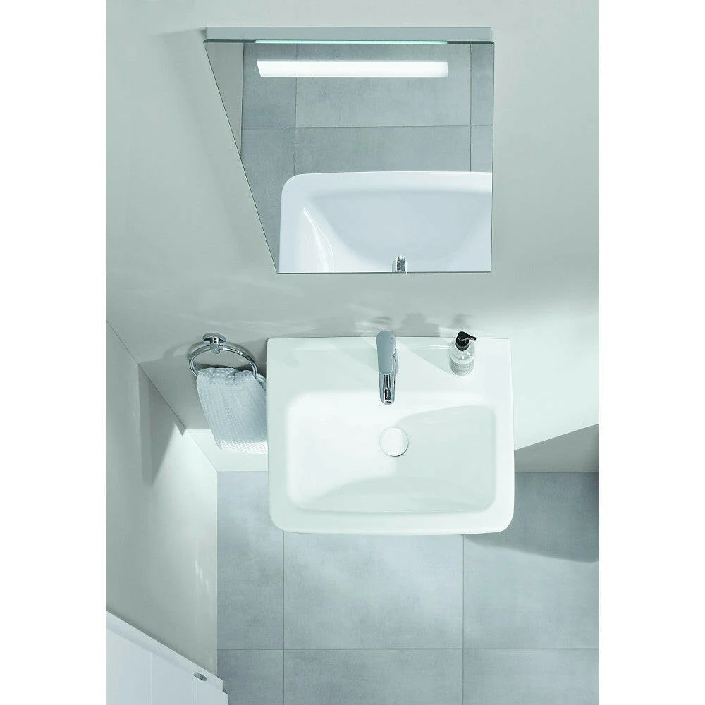Alföldi Optic kézmosó 50x40 cm 1 furattal középen ( 7072-5001 )