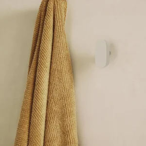 Arely szett 2 tömör bükkfa fogas bézs lakkréteggel 6,5 cm/10 cm