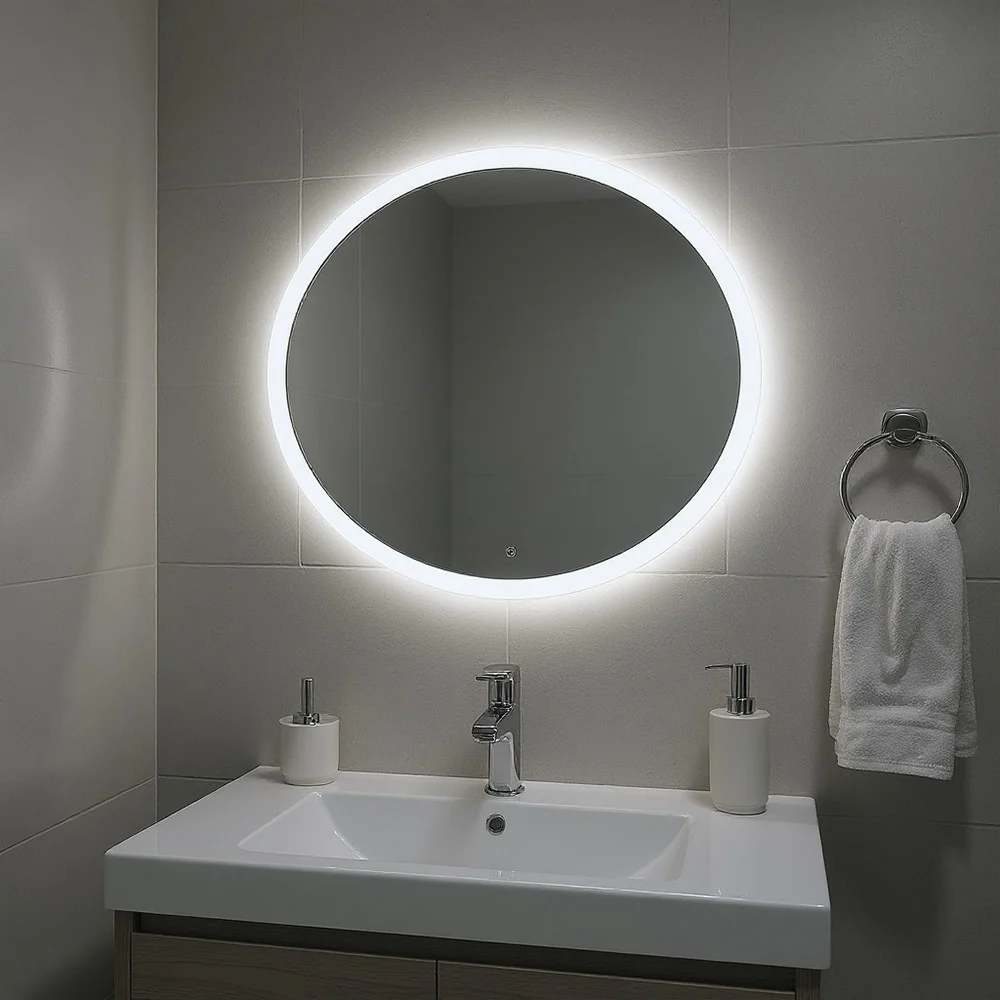 Dea 80 tükör led világítással 80x60 cm