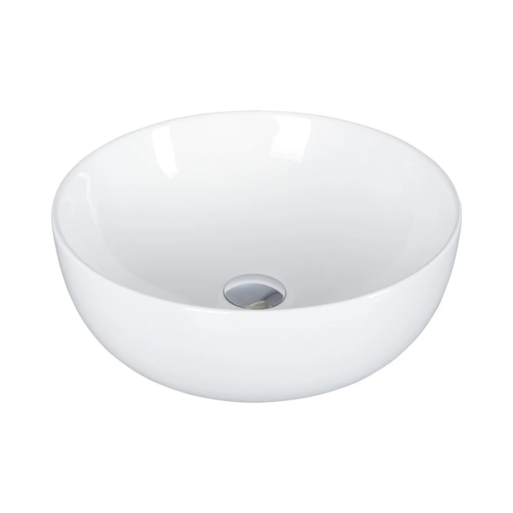 EROS RAISE - PULTRA ültethető - Top Counter - porcelán mosdó - O - Ø 41 cm