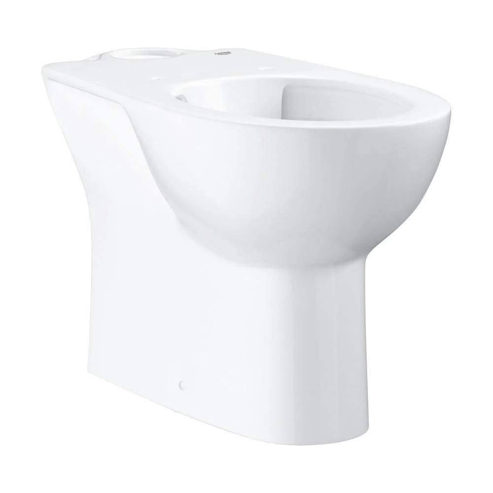 Grohe Bau Ceramic WC csésze, álló, monoblokkos, mély öblítéses, alsós, perem nélküli, falhoz szer. (39429000)