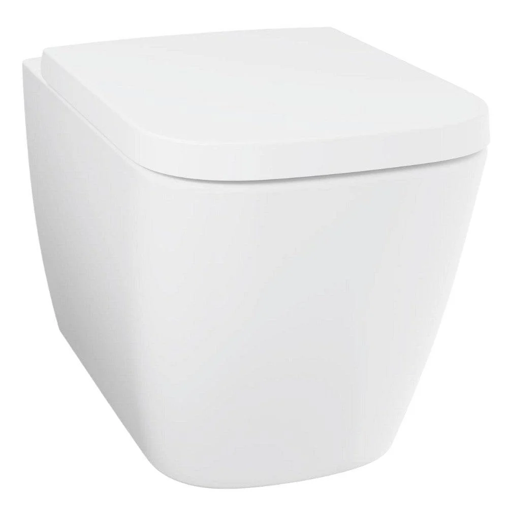 Grohe BauEdge Ceramic WC csésze, fali, mély öblítéses, perem nélküli + WC ülőke (106740SH00)