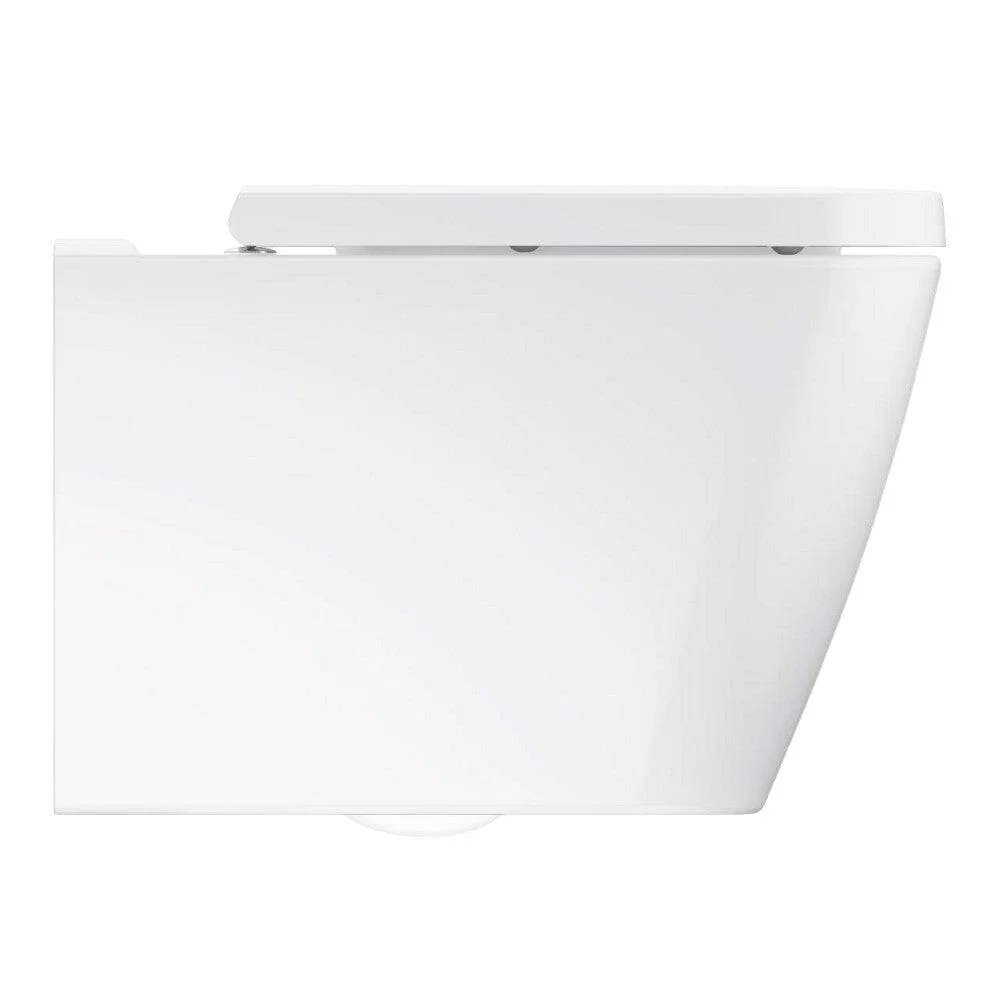 Grohe BauEdge Ceramic WC csésze, fali, mély öblítéses, perem nélküli + WC ülőke (106740SH00)