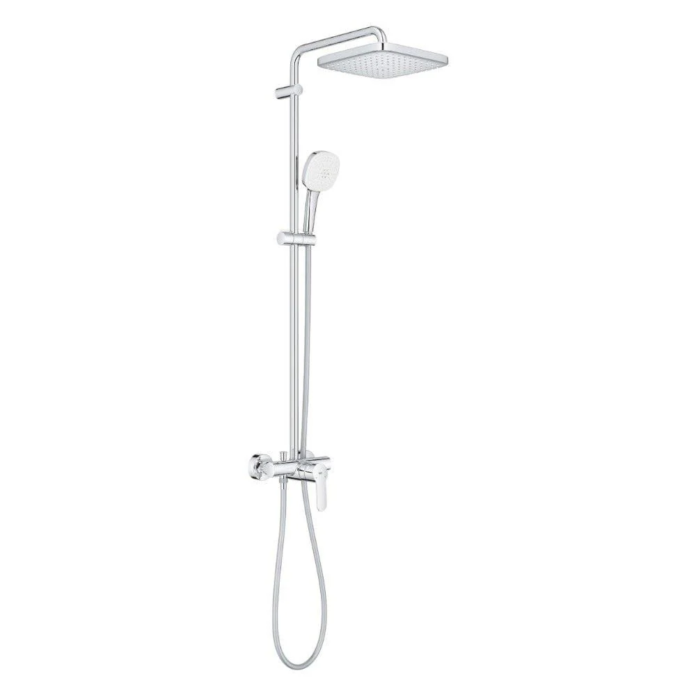 Grohe Tempesta System 250 Cube zuhanyrendszer, egykaros csapteleppel, króm (26692001)
