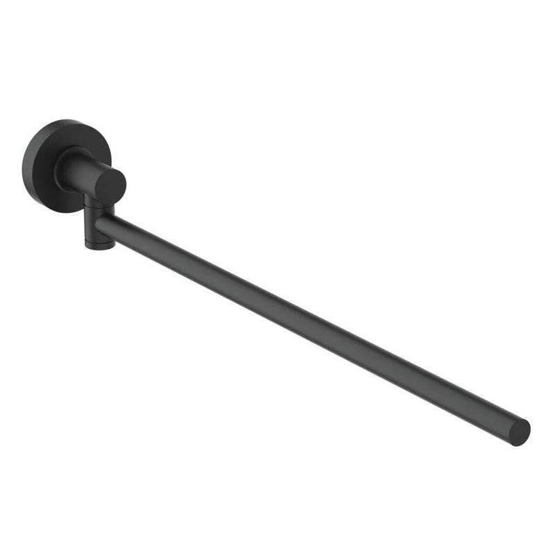 Ideal Standard IOM egykaros törölközőtartó 40cm, matt fekete (A7651XG)