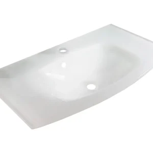 Mosdó 80 cm széles üveg