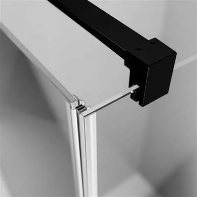 Radaway Nes Black DWJ II 80 J zuhanyajtó, 800x2000, 6 mm (10036080-54-01R)