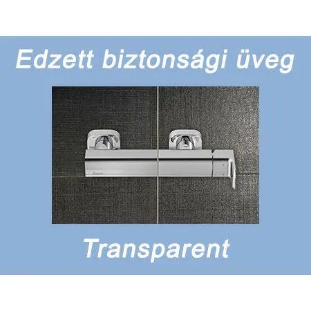 Ravak 10CVS2 100 kádparaván krómhatású + transparent jobbos ( 7QRA0C03Z1 )
