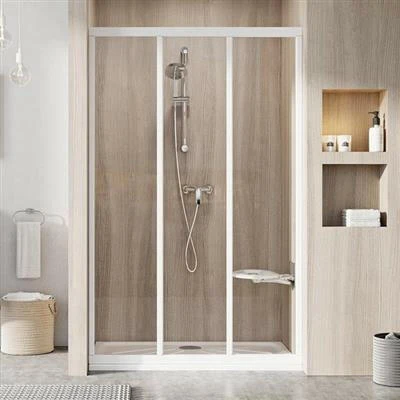 Ravak ASDP3-90 198 zuhanyajtó fehér+Transparent üveg ( 00V701R2Z1 )