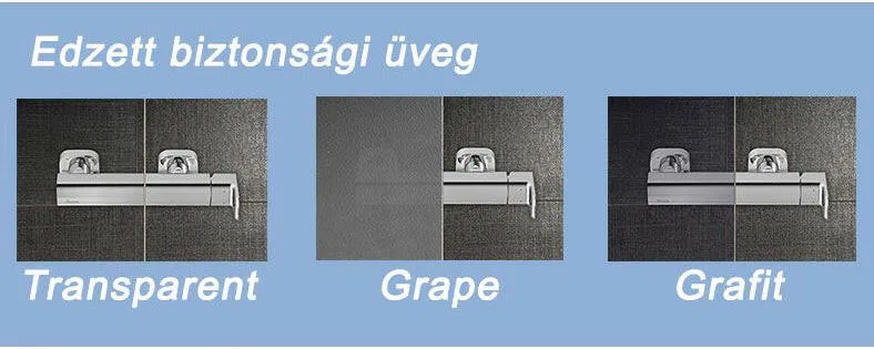 Ravak BLCP4-80 zuhanykabin szatén + grape ( 3B240U00ZG )