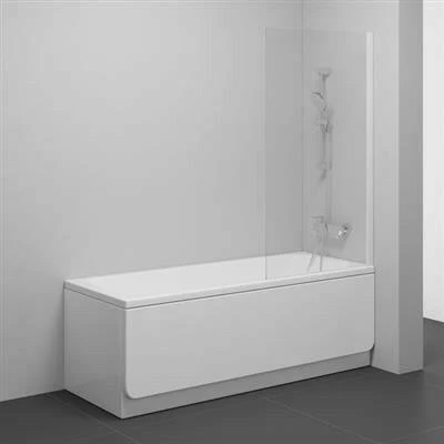Ravak NVS1-80 kádparaván, fehér + Transparent ( 7O840100Z1 )