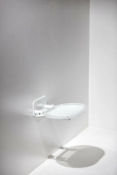 Ravak OVO chrome zuhanykabin ülőke clear/fehér (B8F0000028)