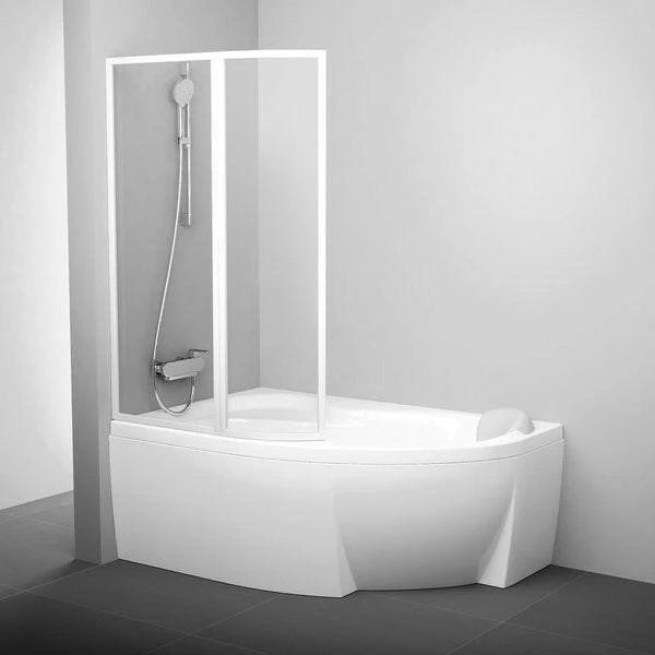 RAVAK VSK2 Rosa kádparaván 150 transparent balos ( 76L80100Z1 )