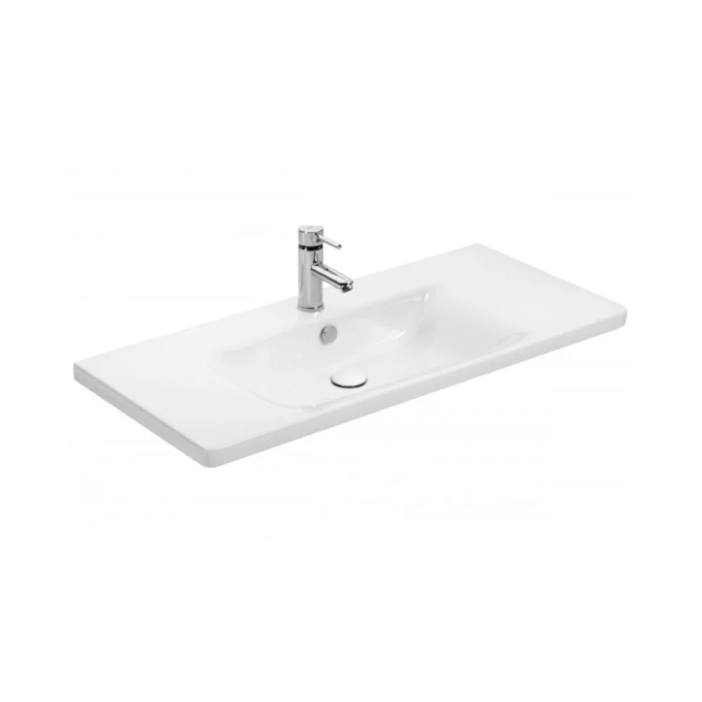 Sanovit SOFT - porcelán mosdókagyló - 100 x 45,5 cm