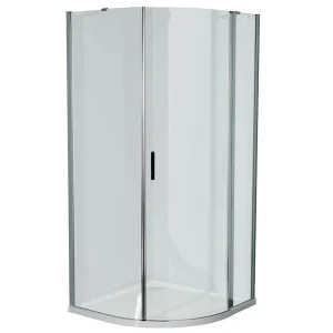 Sapho Zoom Line zuhanykabin íves 900x900 mm balos transparent üveggel (ZL2615L)