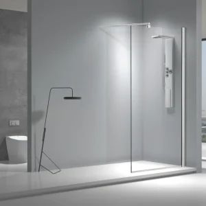 Viva AQUA Max WALK zuhanyfal - 8 mm vízlepergető víztiszta üveg - 100 x 200 cm