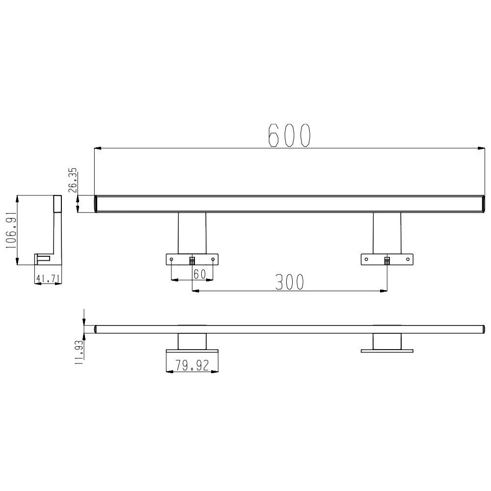 Luxx led lámpa 600mm