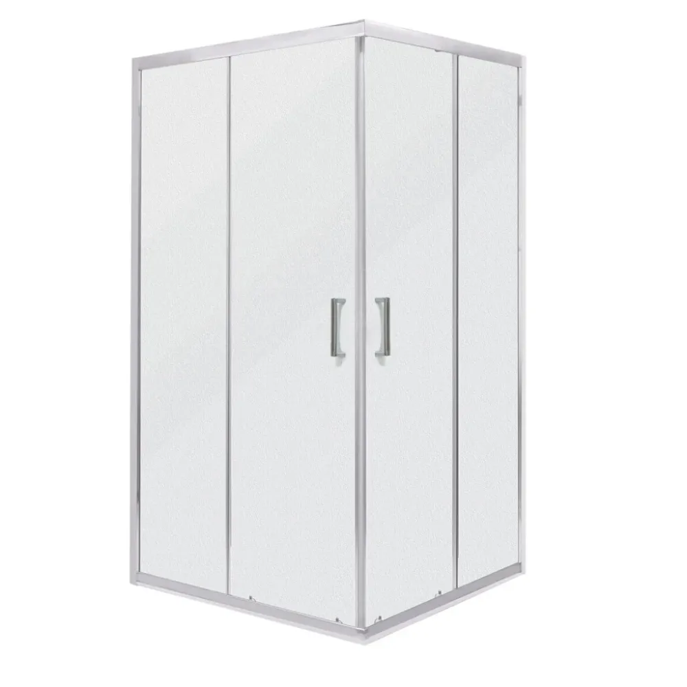 Malibu SQ 100x100 szögletes zuhanykabin zuhanytálca nélkül