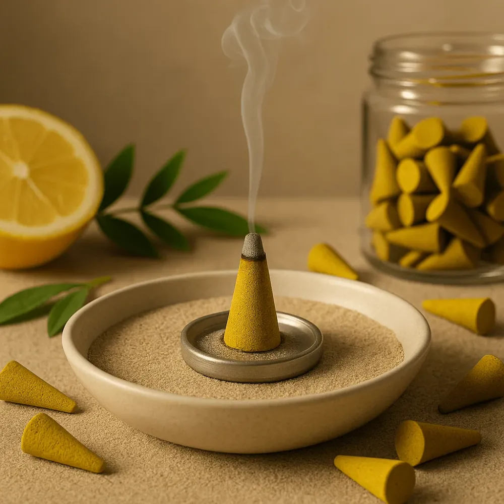 Citronella füstölő kúpok 850 darab