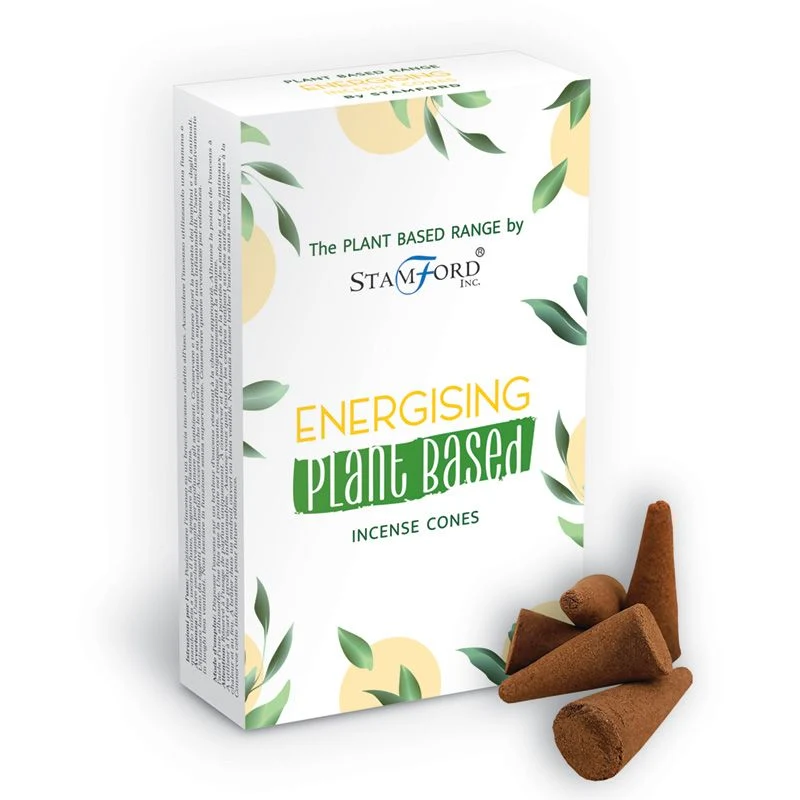 Növényi alapú, energizáló füstölő kúpok – 12 kúp