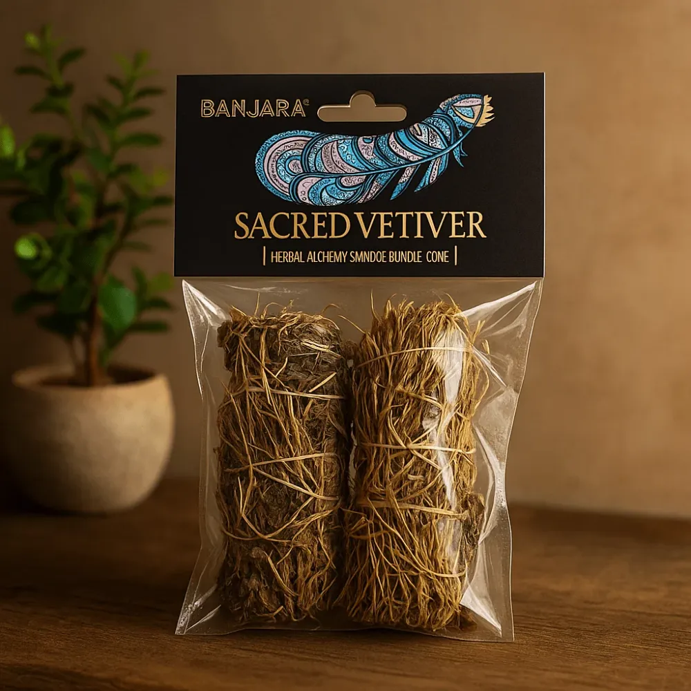 Vetiver füstölőpálca – Banjara