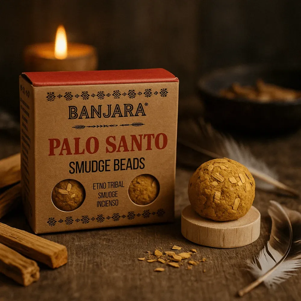 Palo Santo füstölő gyöngyök, Banjara