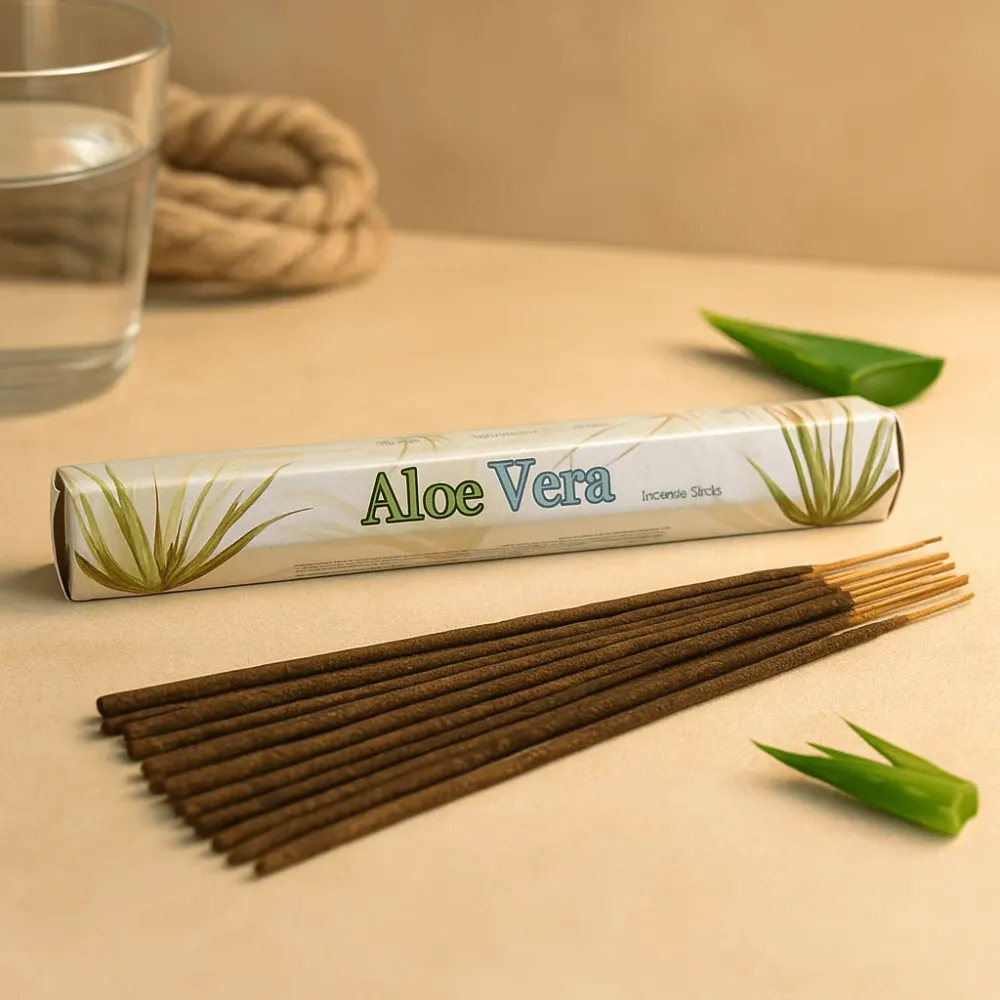 Aloe Vera füstölőpálcikák, 20 darab