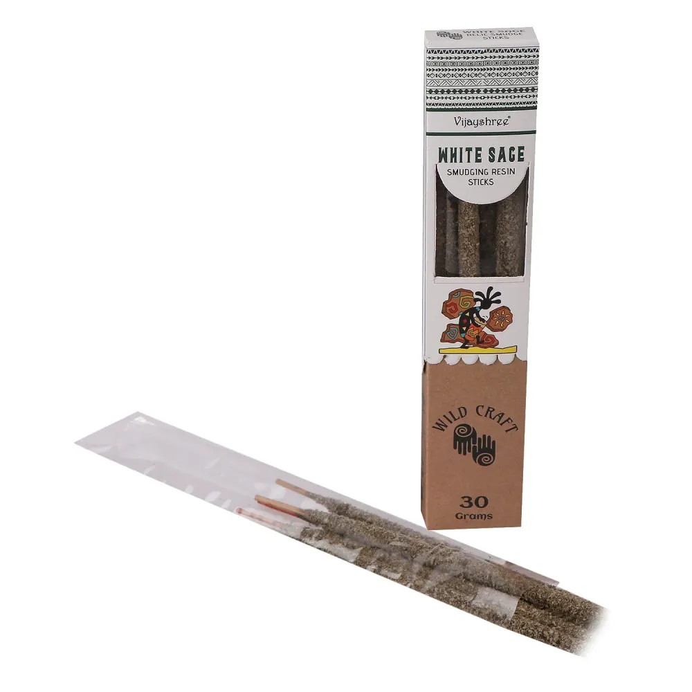 Arany Fehér Zsálya Gyanta Füstölőpálcikák 30g