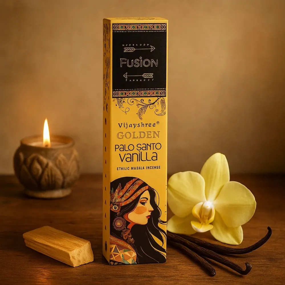Arany Palo Santo Vanília Füstölő, 15g