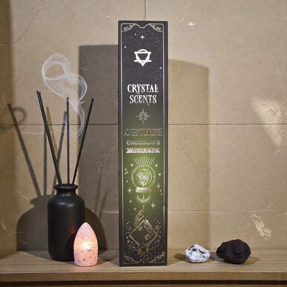 Aventurin kristály illatú füstölő – Csokoládé