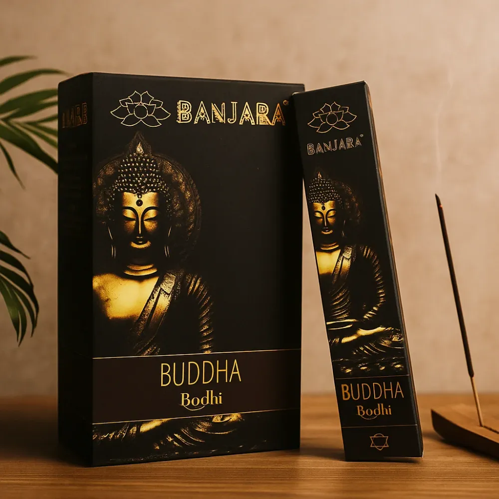 Banjara Bodhi Buddha meditációs füstölőpálcikák