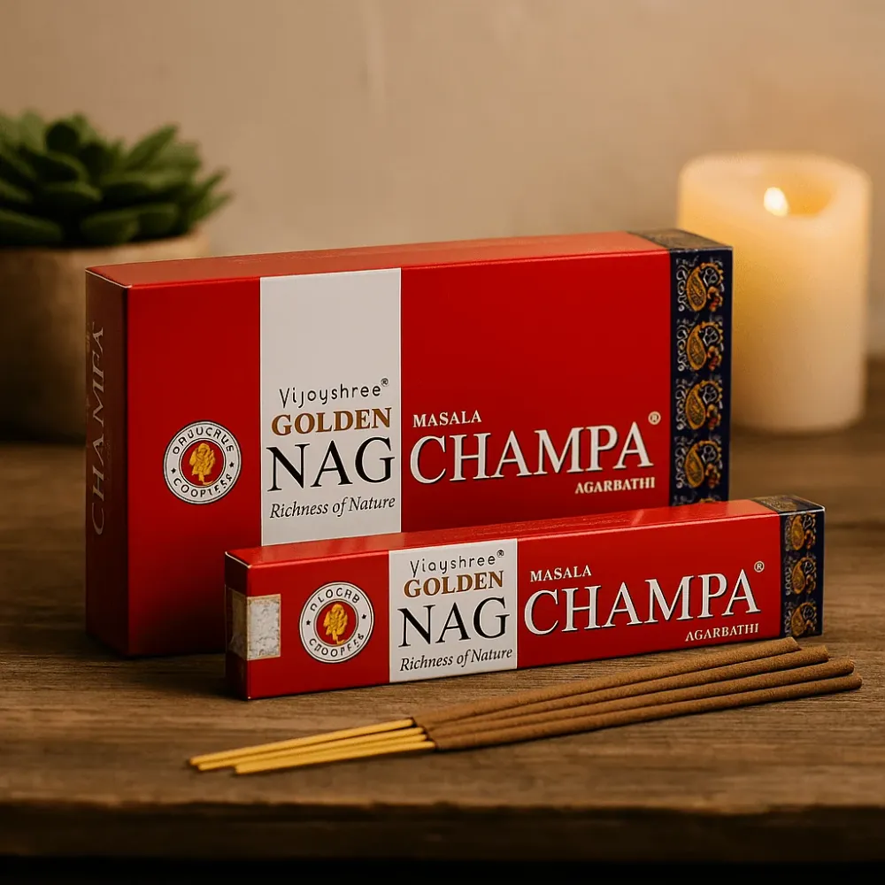 Champa Füstölő 15g, Arany Nag