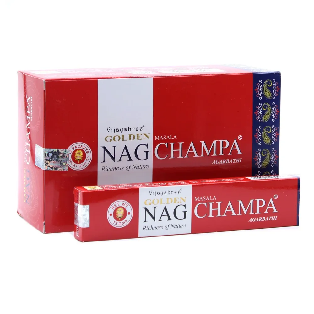 Champa Füstölő 15g, Arany Nag