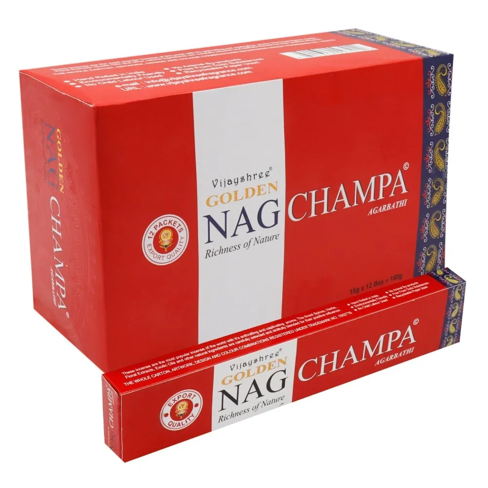 Champa Füstölő 15g, Arany Nag