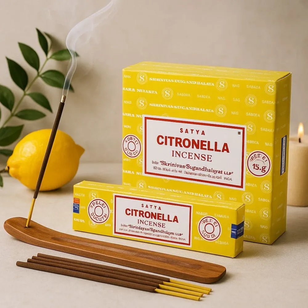 Citronella füstölőpálcikák 15g Satya