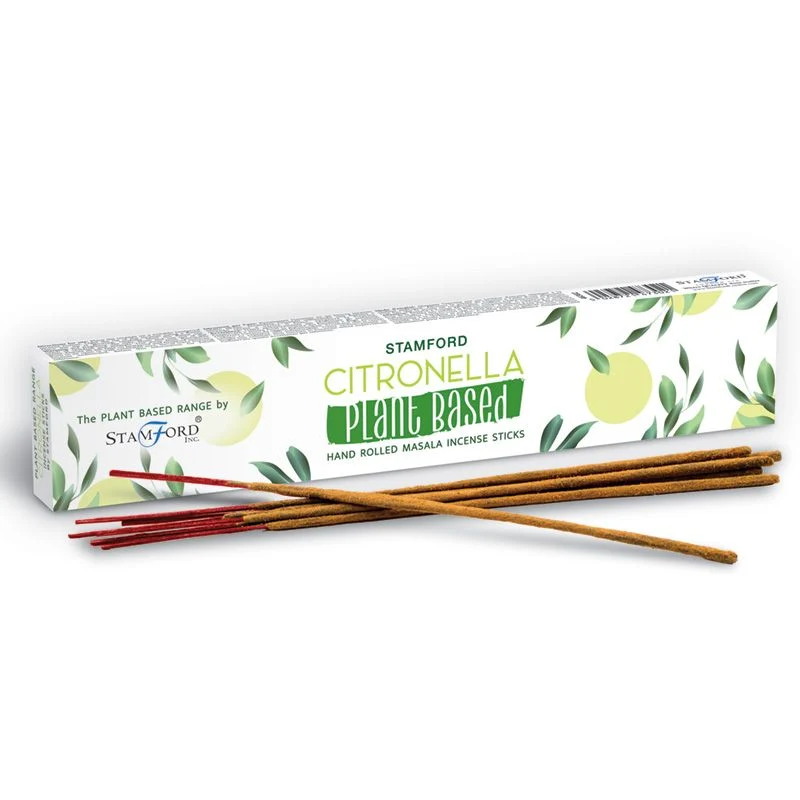 Citronella Masala füstölőpálcikák, növényi alapú