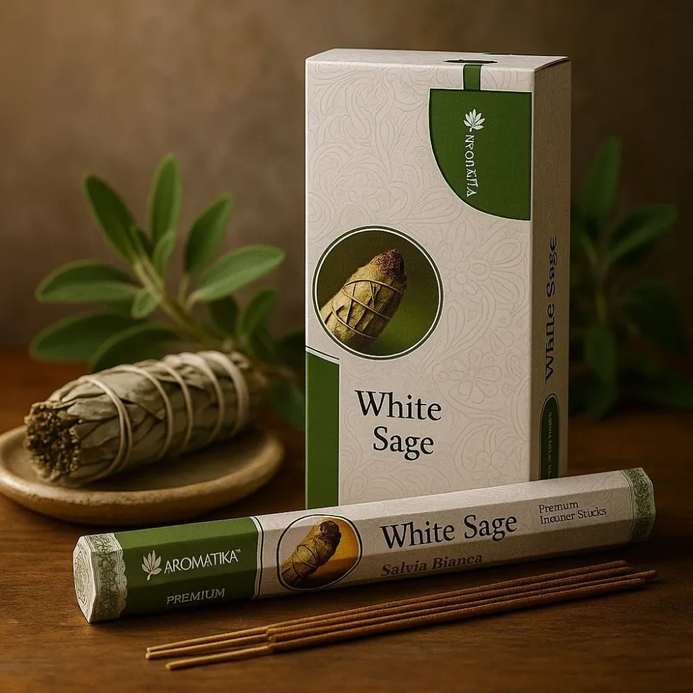 Fehér zsálya füstölő szénmentes Aromatika